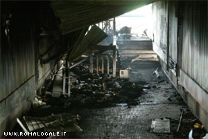 Incendio sulla Tangenziale
